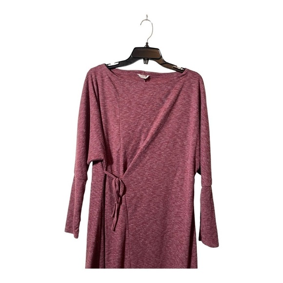 𝅺caslon COZY LONG SLEEVE KNIT WRAP DRESS - Picture 3 of 11
